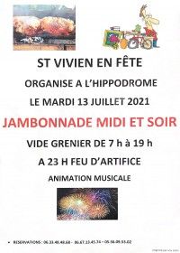 Jambonnade et vide-grenier