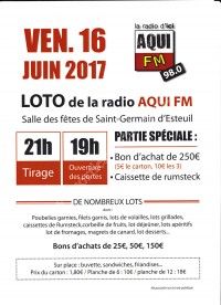 1er loto de l'année Radio Aqui FM