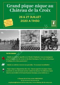 Pique-nique au Château de la Croix