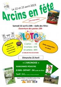 ARCINS EN FETE