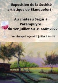 Exposition de la Société Artistique de Blanquefort
