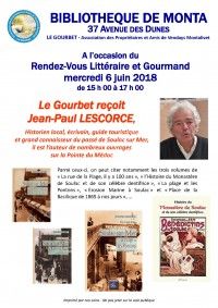 Rendez-vous littéraire Jean-Paul Lescorce