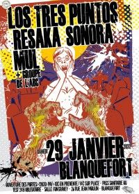 Concert : LOS TRES PUNTOS & Guests