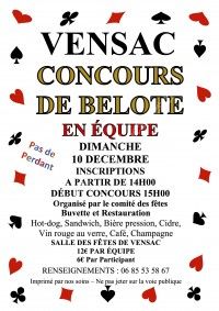 Concours de belote