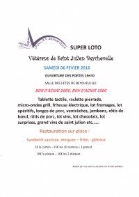 SUPER LOTO DES VETERANS