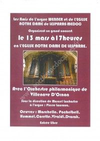 Concert Orgue & Orchestre philarmonique
