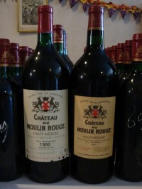 Visite du Château du Moulin Rouge et dégustation gratuite de vieux millésimes