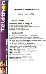 Téléthon 2012 à Castelnau