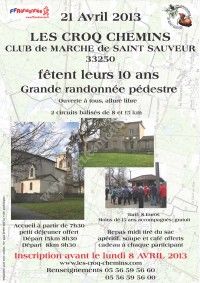 Les Croq-Chemins Fêtent Leurs 10ans