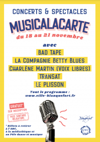 Musicalacarte 2021 : Le Plisson