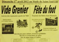 Vide Grenier et Fête du Foot