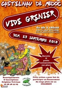 Vide grenier du collège Canterane