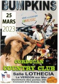 Concert Country avec Bumpkins