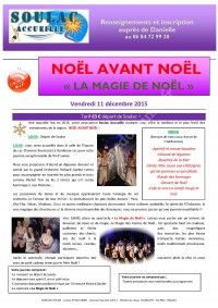 Noël Avant Noël