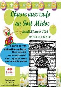 Chasse aux Oeufs au Fort Médoc