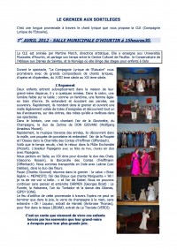 Le genier aux sortilèges