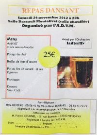 Repas Dansant