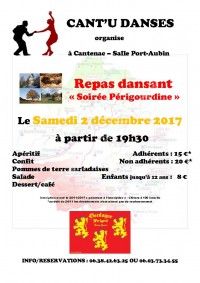 Repas Dansant Soirée Périgourdine