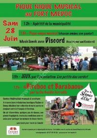 Pique-Nique Musical au Fort-Médoc