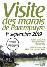Visite des Marais de Parempuyre