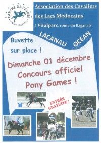 Concours Officiel Pony Games