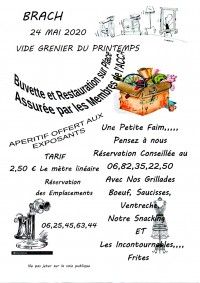 Vide grenier du printemps