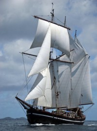 Le Bel Espoir en escale