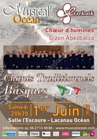 Concert chants traditionnels basques