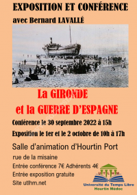 La Gironde et la guerre d'Espagne