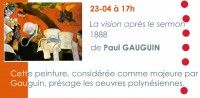 Conférence de Pierre Chaveau La vision après le sermon - 1888