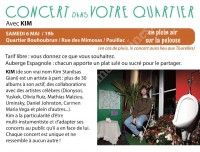 Concert dans votre quartier