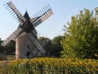 Visite guidée d'un moulin à vent du XIXe siècle