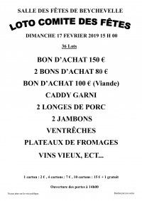 Loto Comité des Fêtes de Beychevelle