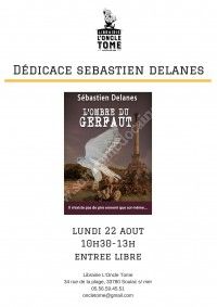 Dédicace Sébastien Delanes