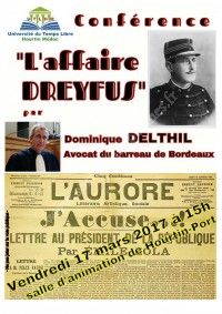 Conférence : L'affaire Dreyfus