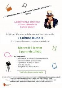 Lancement des après-midis Culture Jeune