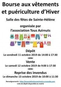 Bourse aux vêtements et puériculture d'hiver