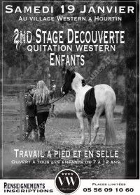 Second stage enfants: l'équitation western pour tous!