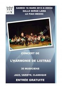 Concert de l'Harmonie de Listrac