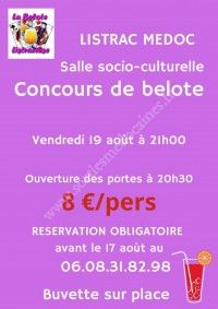 Concours de Belote