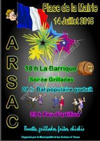 Fête du 14 Juillet 2015