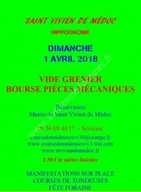 VIDE GRENIER - BOURSE MECANIQUE