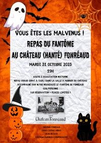 Repas du Fantôme Au Château (Hanté) Fonréaud