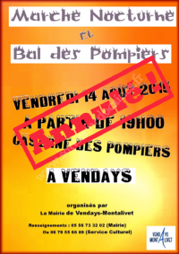 Marché Nocturne & Bal des Pompiers