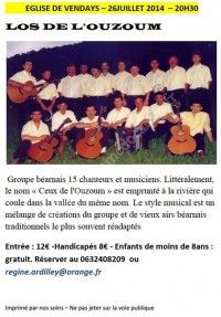 Concert Los de l'Ouzoum