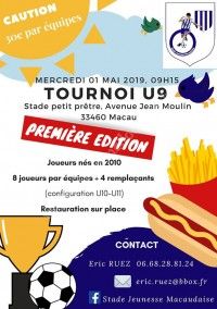Tournoi U9, Première édition !