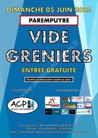 Vide-greniers 2022 de l'Athletic Club de Parempuyre
