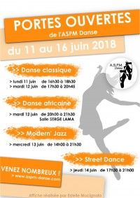 Portes Ouvertes de l'ASPM Danse