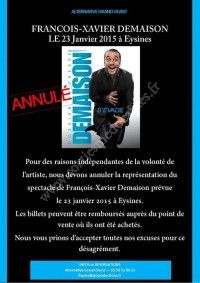 François-Xavier Demaison s'évade