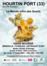 Bourse Exposition Minéraux - Fossiles - Artisanat 2021